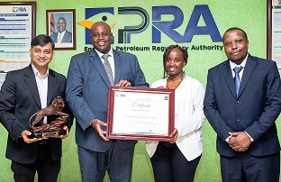 EPRA certificate award