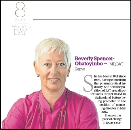 Media feature on women in leadership: IWD2019