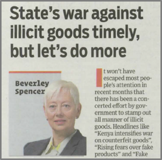 Our position on illicit trade in cigarettes
