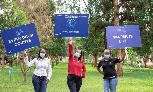 BAT Kenya's Green Leaf Threshing Plant certified on the Alliance for Water Stewardship