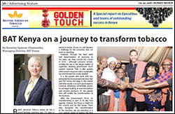 BAT Kenya on a journey to transform tobacco