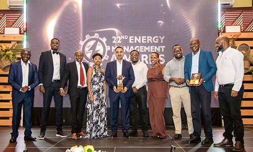 Group of BAT Kenya people at Energy Management Awards